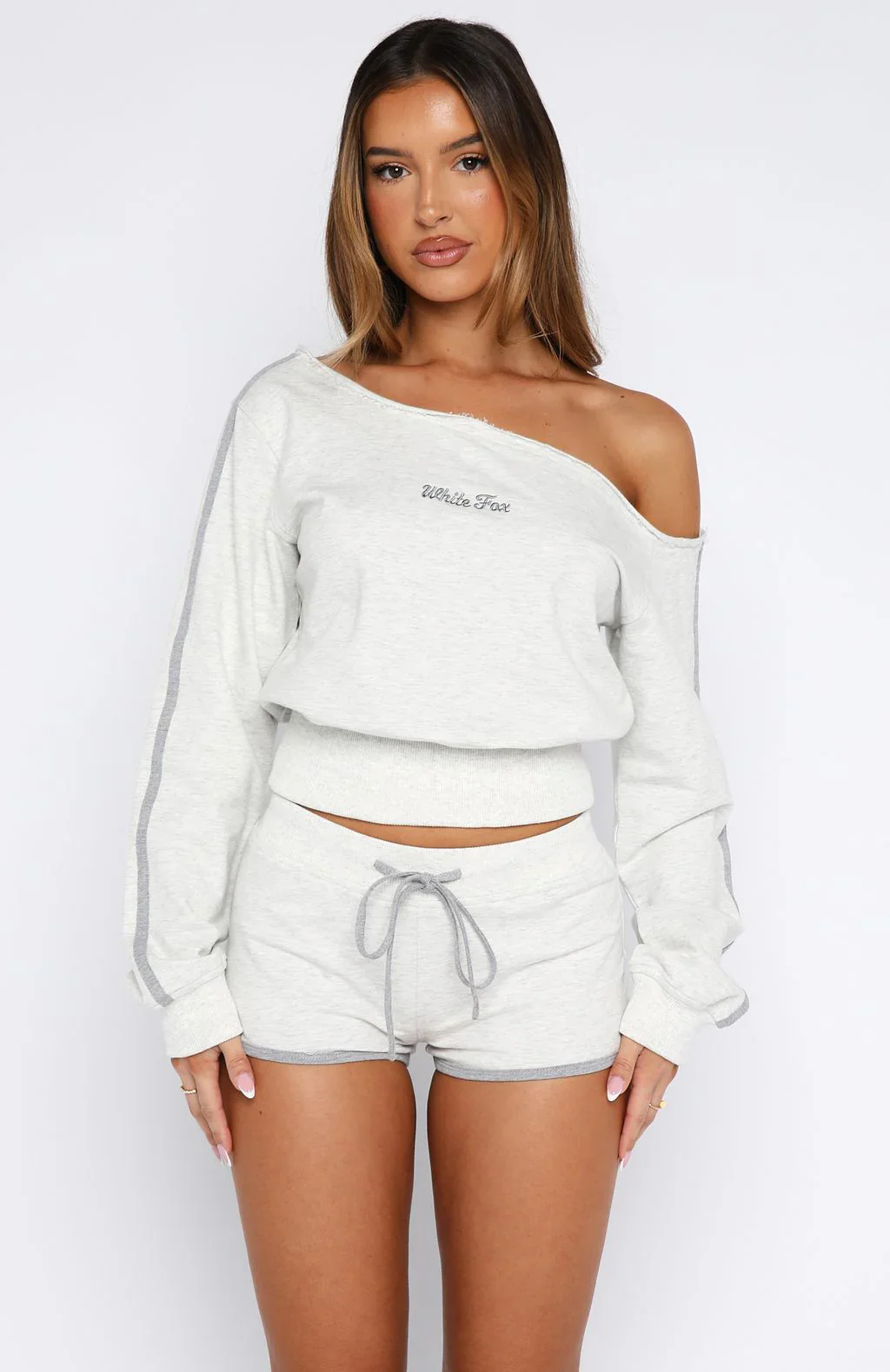 High Roller Shorts Grey Marle - luluinthesky