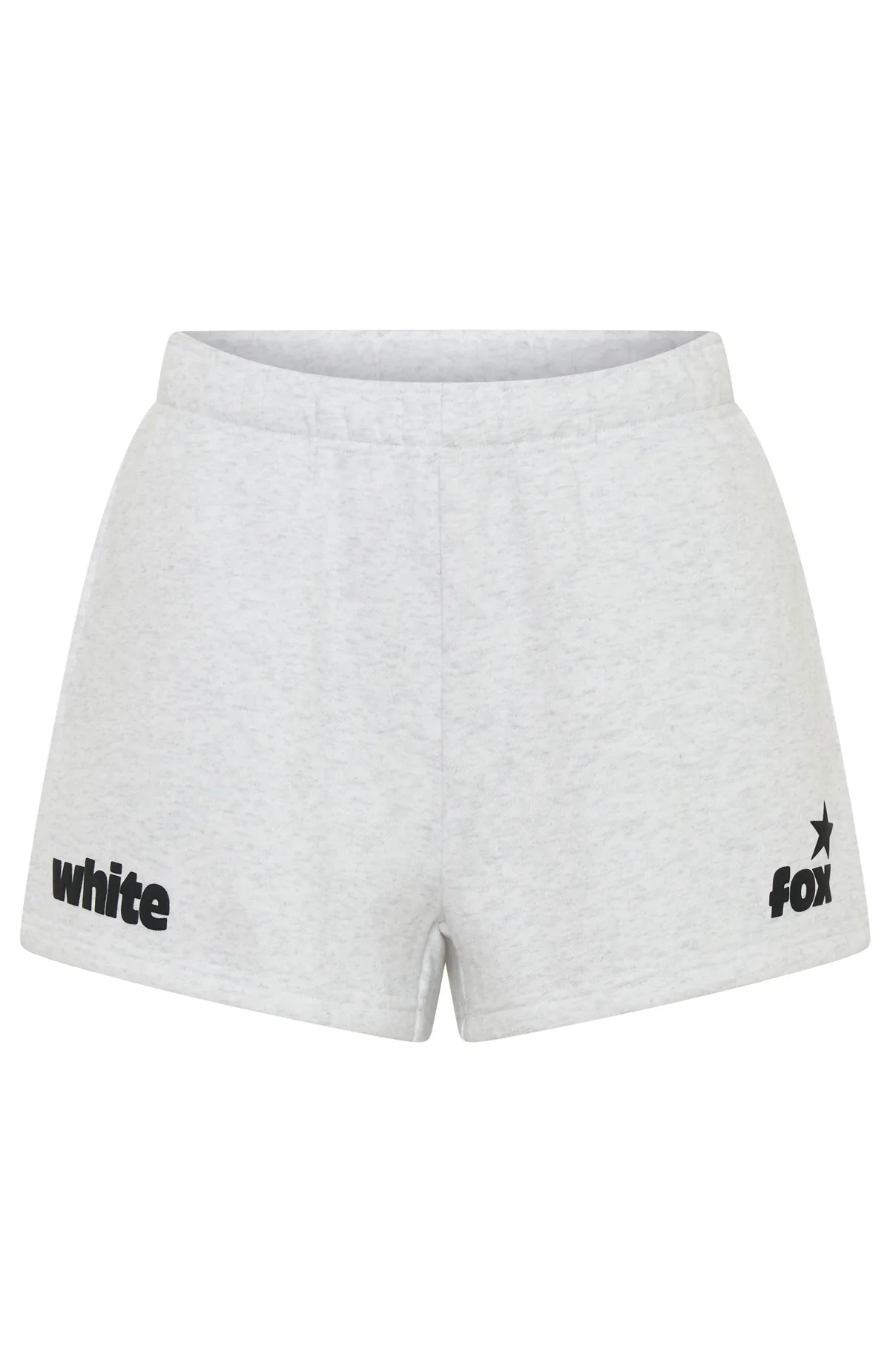 From The Archives Charli Lounge Shorts Grey Marle - luluinthesky