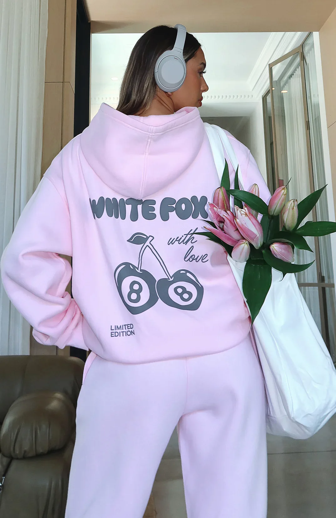With Love In The Moment Oversized Hoodie Pink - luluinthesky
