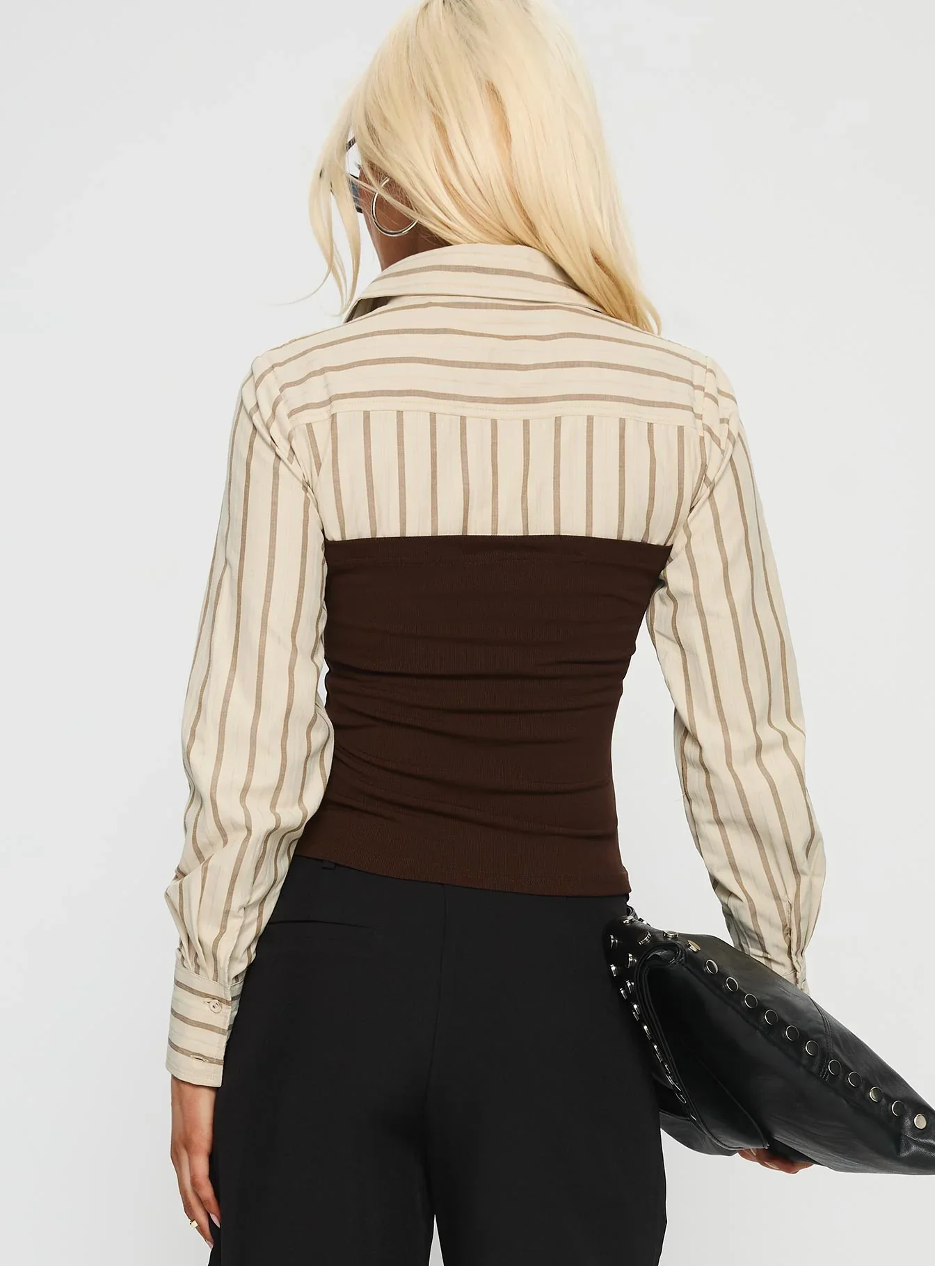 Dawnette Layered Long Sleeve Top Multi - luluinthesky