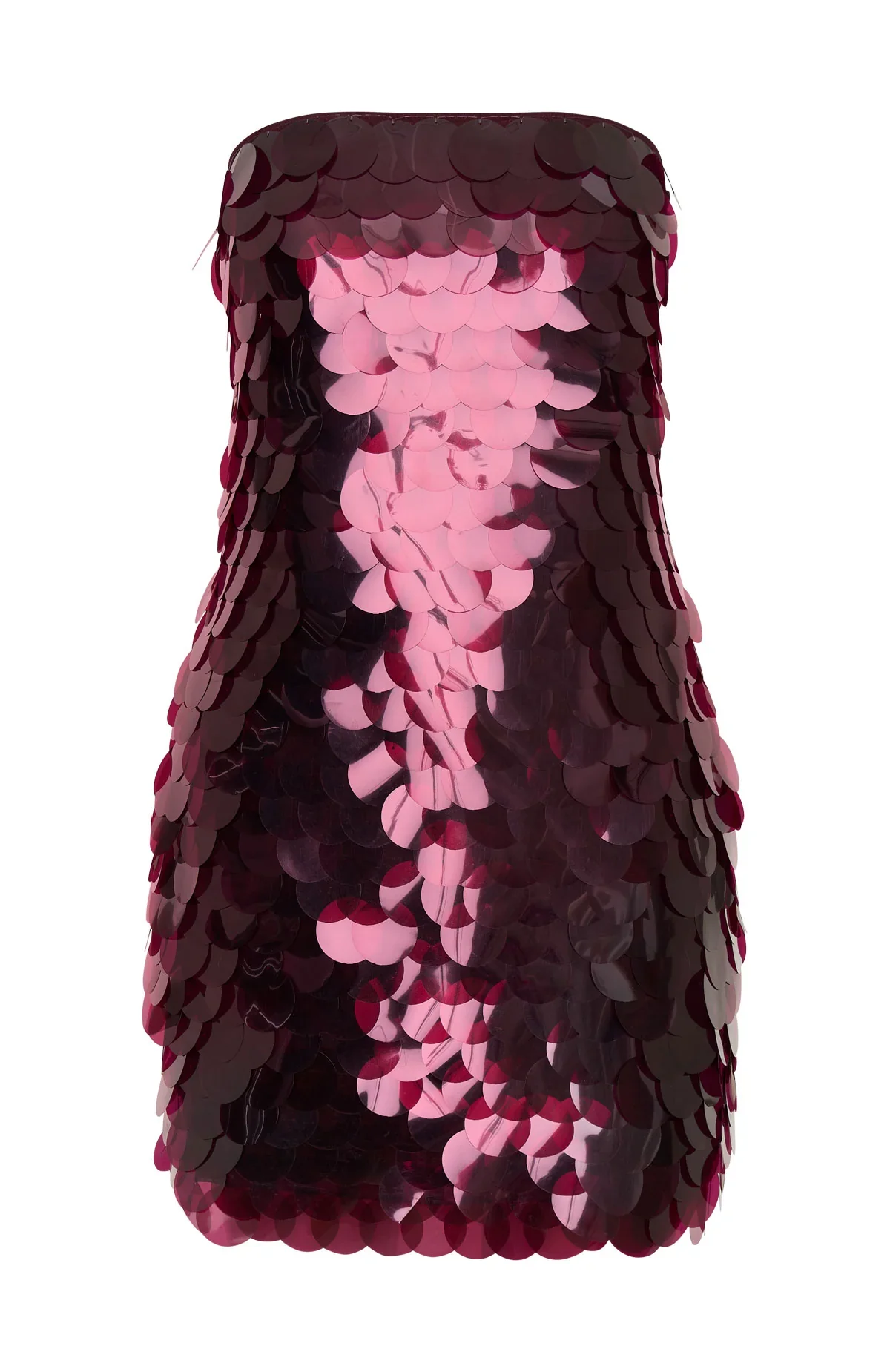 Disco Darling Sequin Mini Dress Plum - luluinthesky