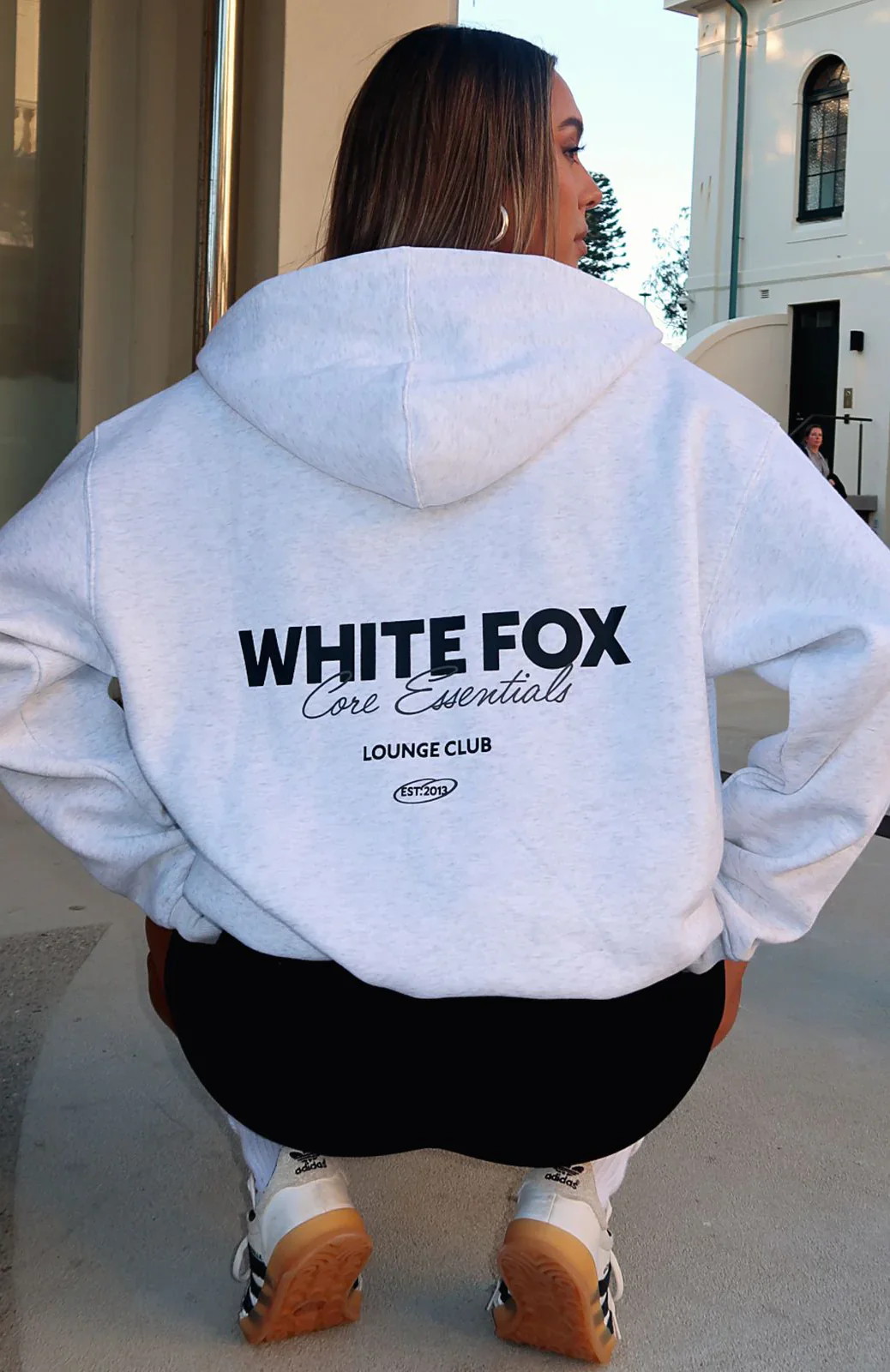 Core Essentials Zip Hoodie Grey Marle - luluinthesky