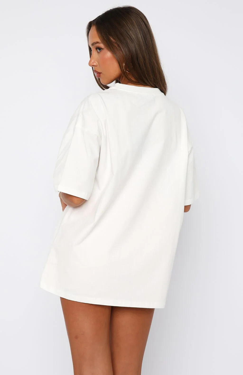 Sweet Cherry Edition Oversized Tee White - luluinthesky