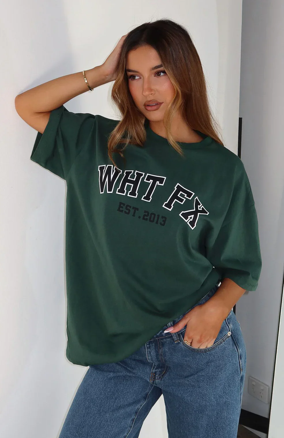 Varsity Tee Green - luluinthesky