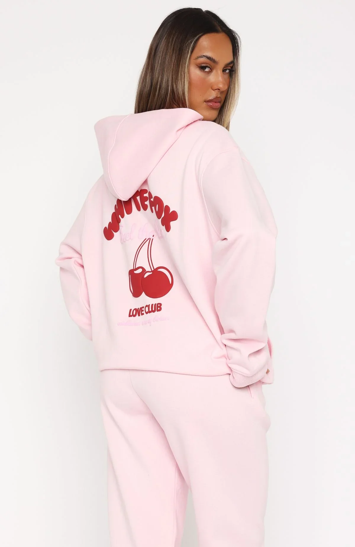 Love Me Tender Oversized Hoodie Pink - luluinthesky
