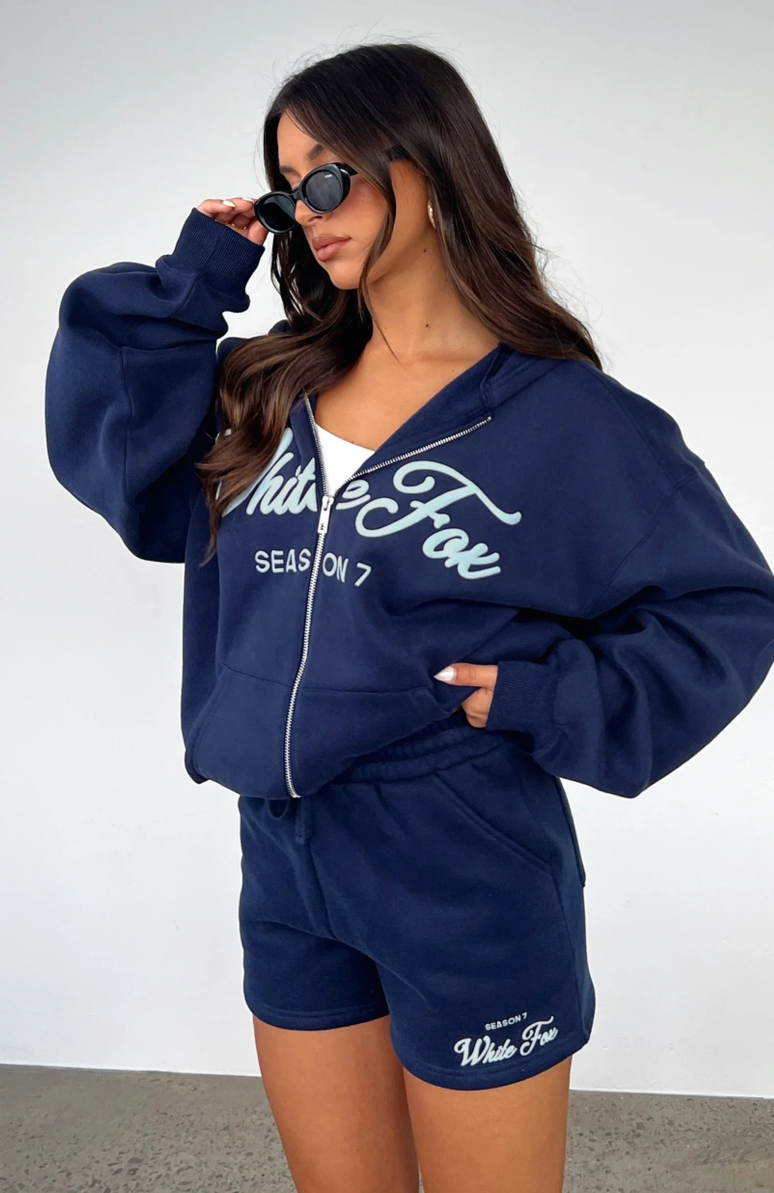 Season 7 Zip Front Hoodie Deep Sea - luluinthesky