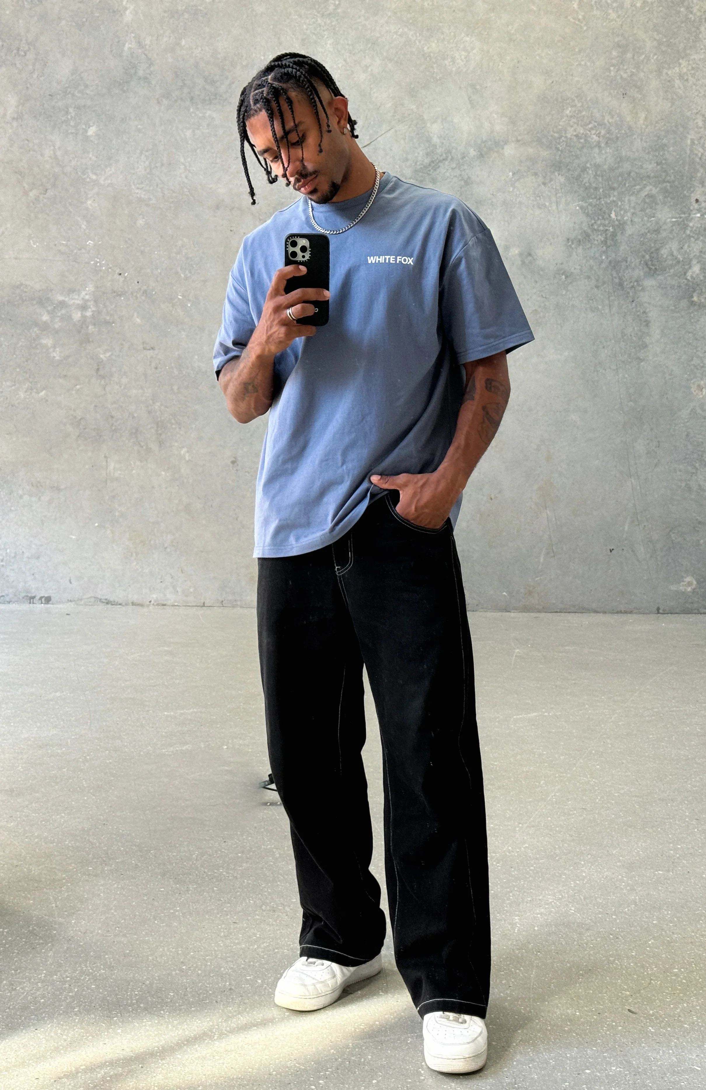 Core Classic Oversized Tee Ocean - luluinthesky