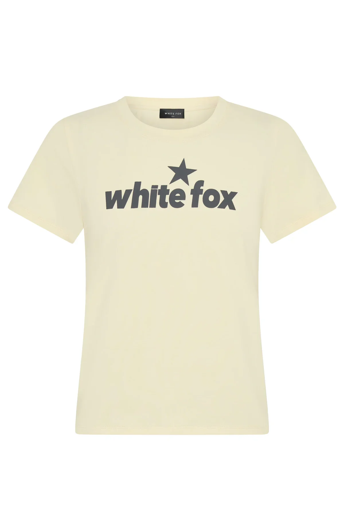 From The Archives Charli Relaxed Baby Tee Lemon - luluinthesky