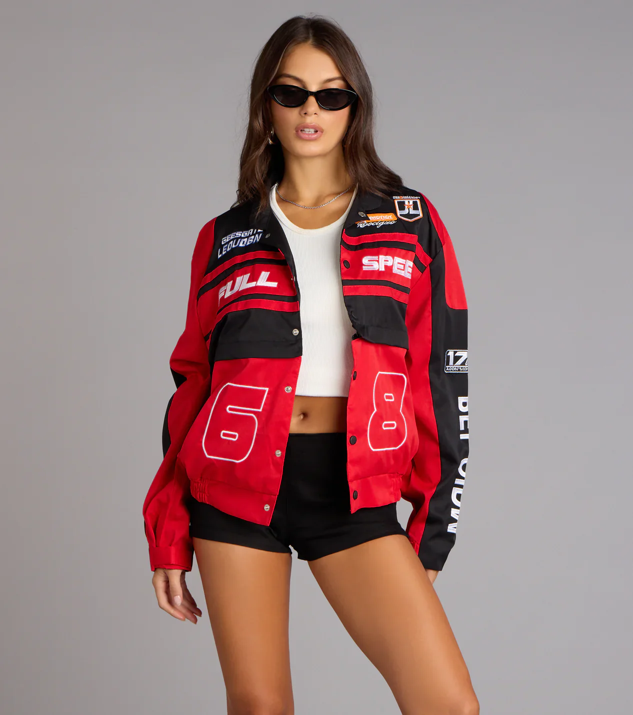 Full Speed Convertible Racing Jacket - luluinthesky