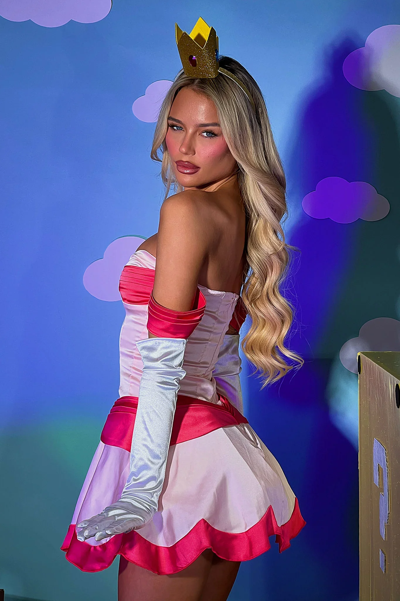 Power-Up Princess Dress - Pink - luluinthesky