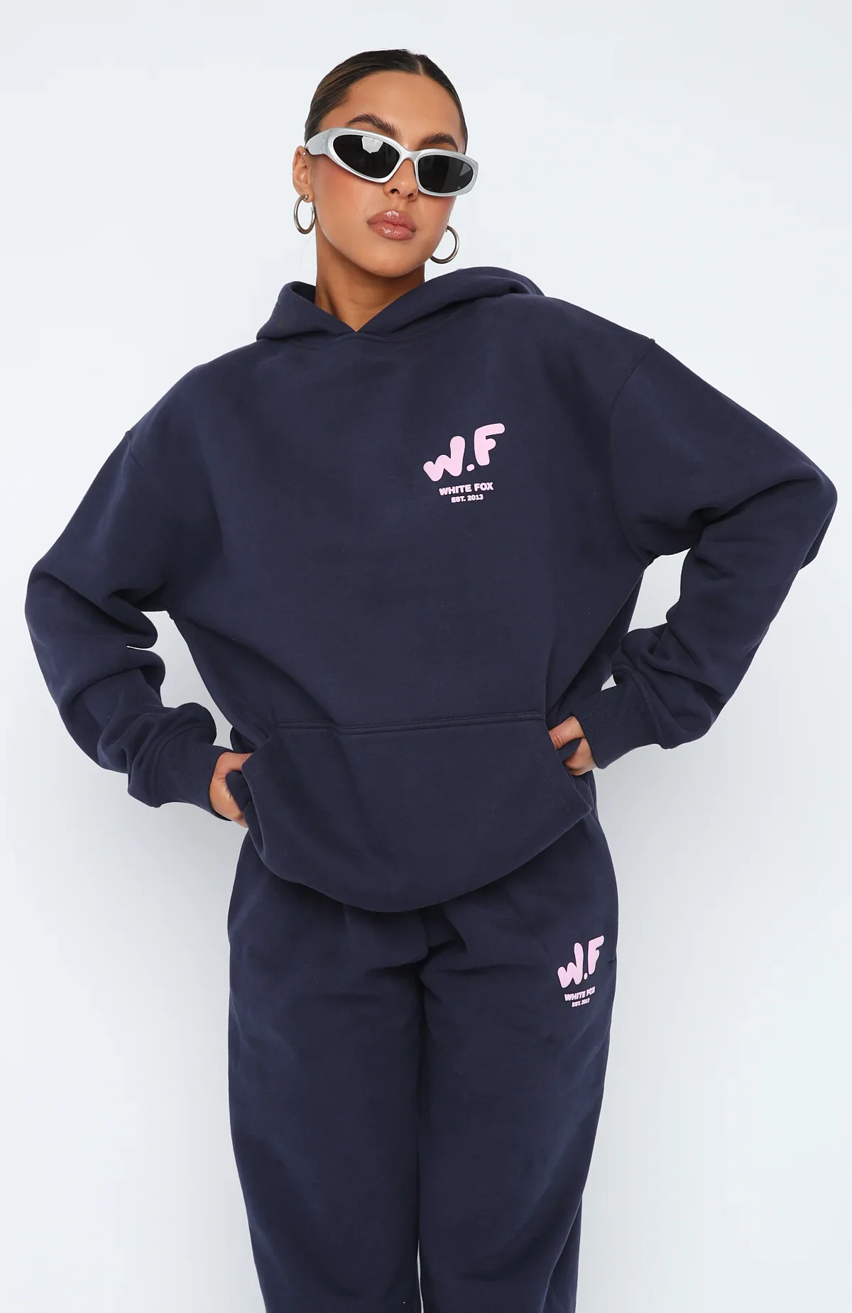 The New Standard Oversized Hoodie Navy - luluinthesky