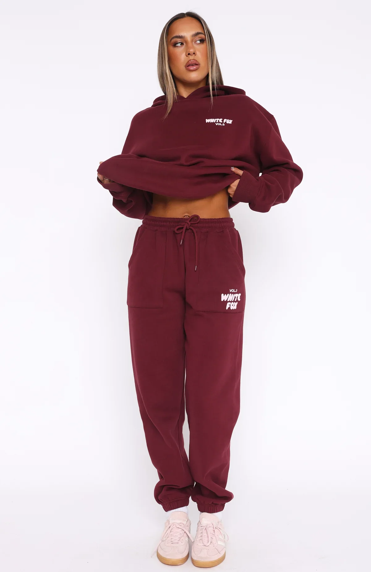 Offstage Sweatpants Red Velvet - luluinthesky