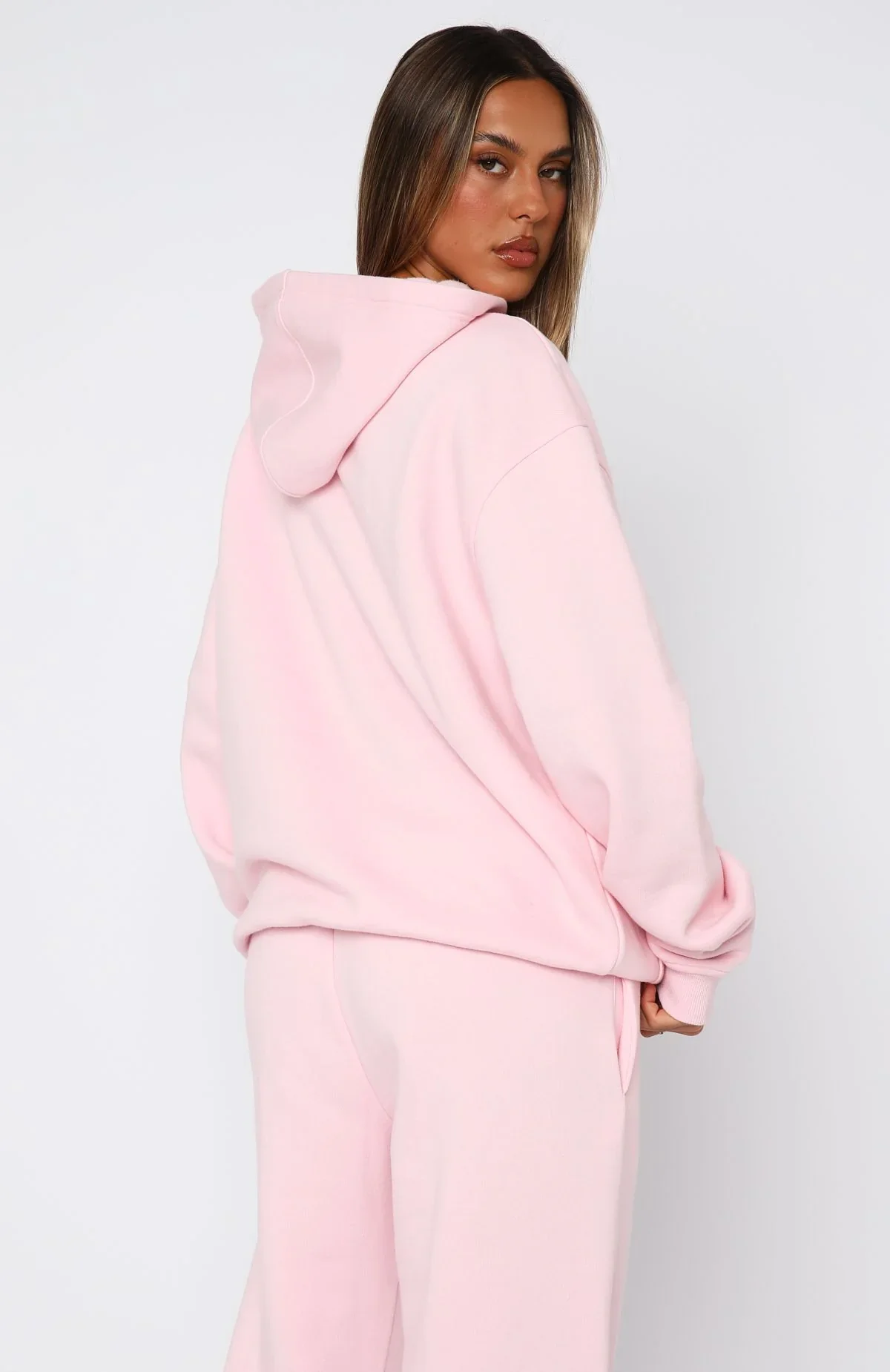 From The Archives Lexi Oversized Hoodie Pink - luluinthesky