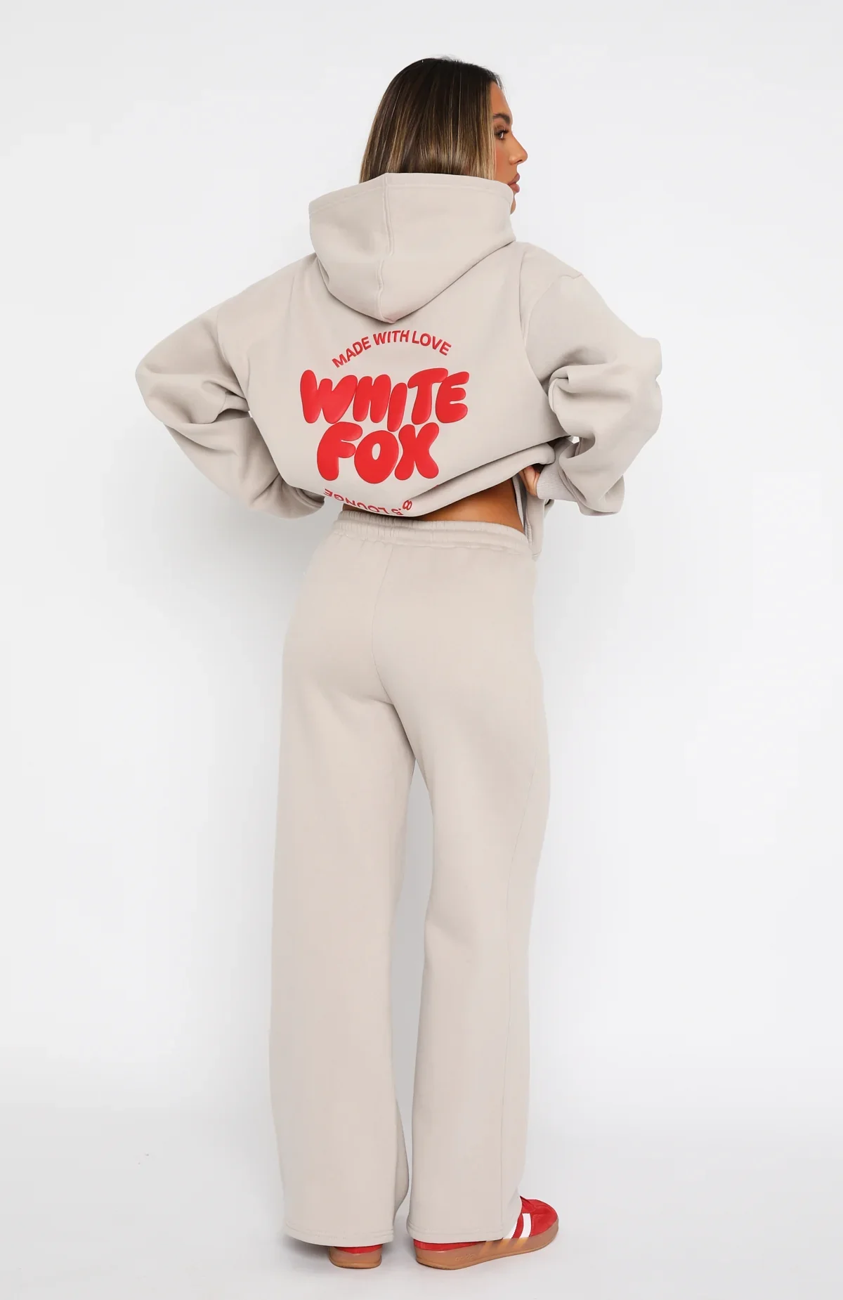 With Love For You Wide Leg Sweatpants Moon - luluinthesky