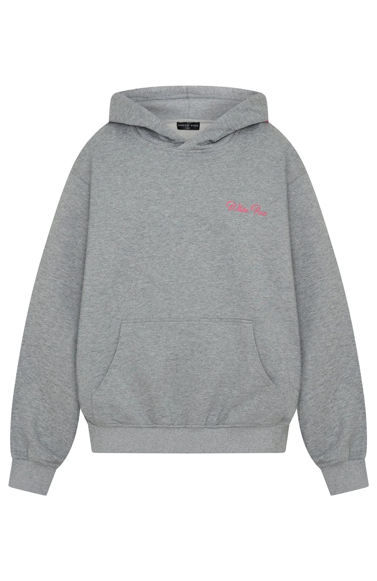 Lucky Thirteen Shaya Oversized Hoodie Dark Grey Marle - luluinthesky