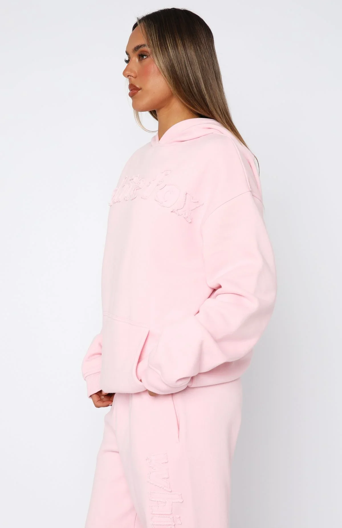 From The Archives Lexi Oversized Hoodie Pink - luluinthesky