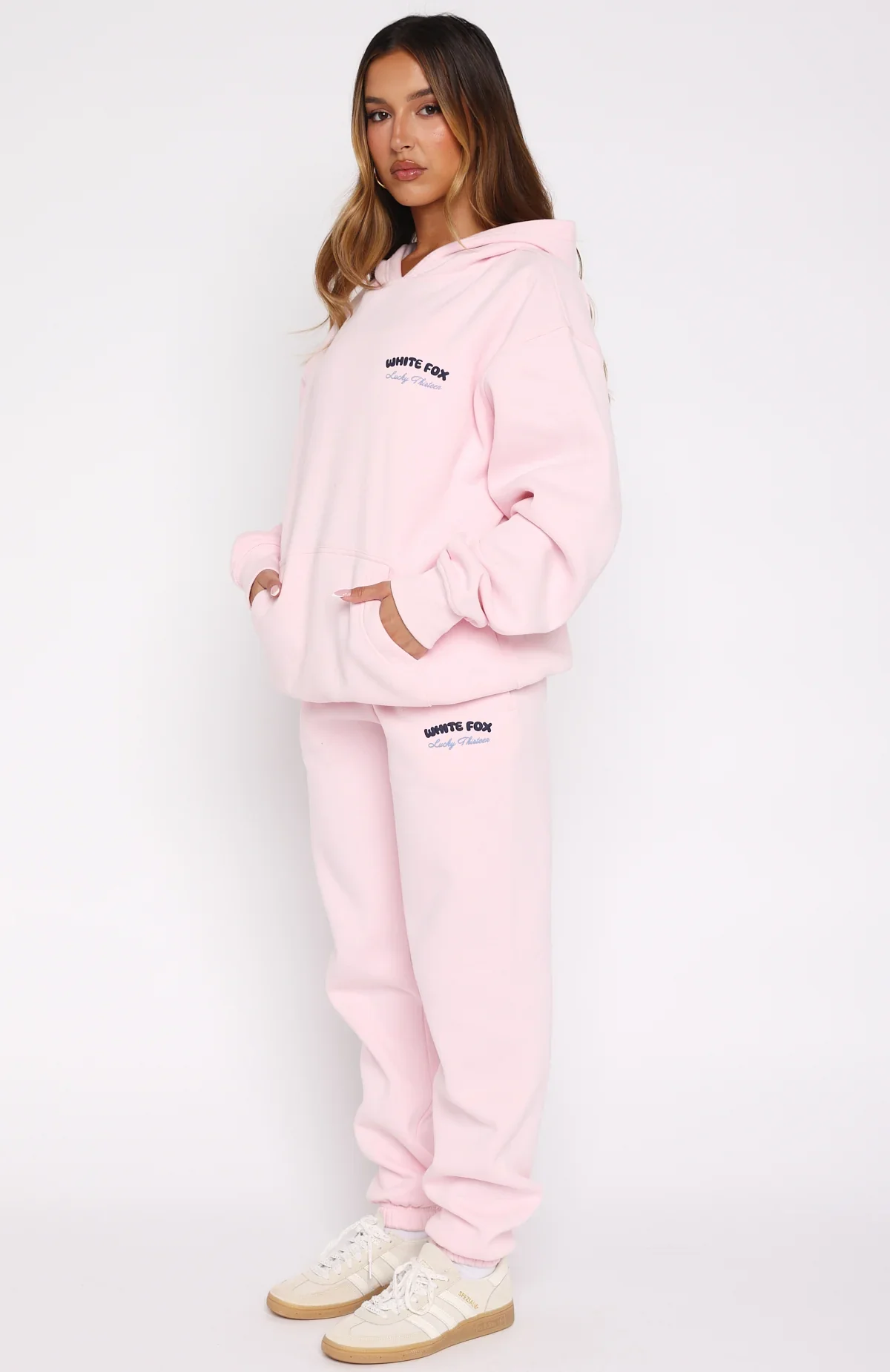 Lucky Thirteen Cheyenne Sweatpants Soft Pink - luluinthesky