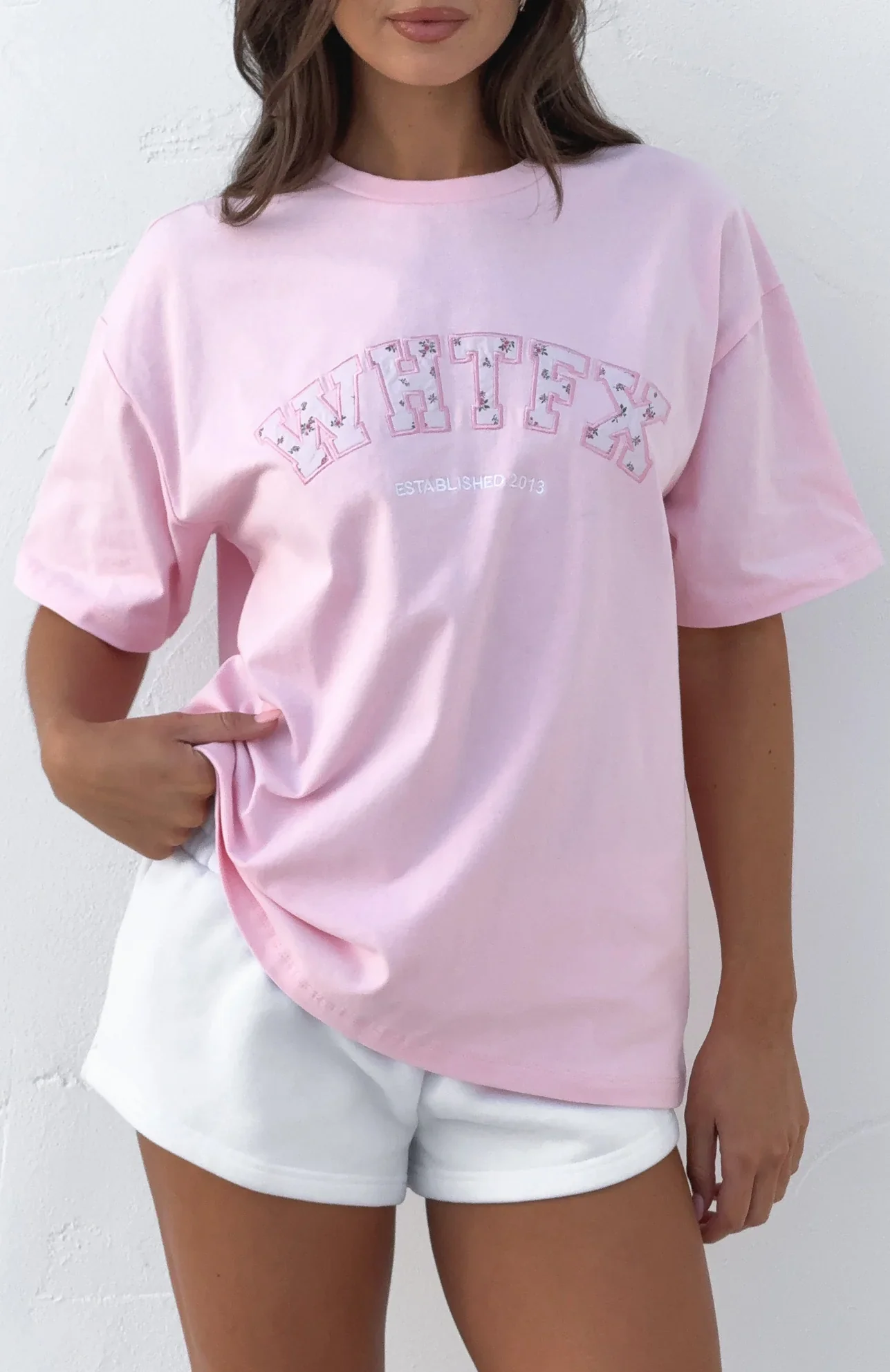 Sweet Sweet Moments Oversized Tee Pink - luluinthesky