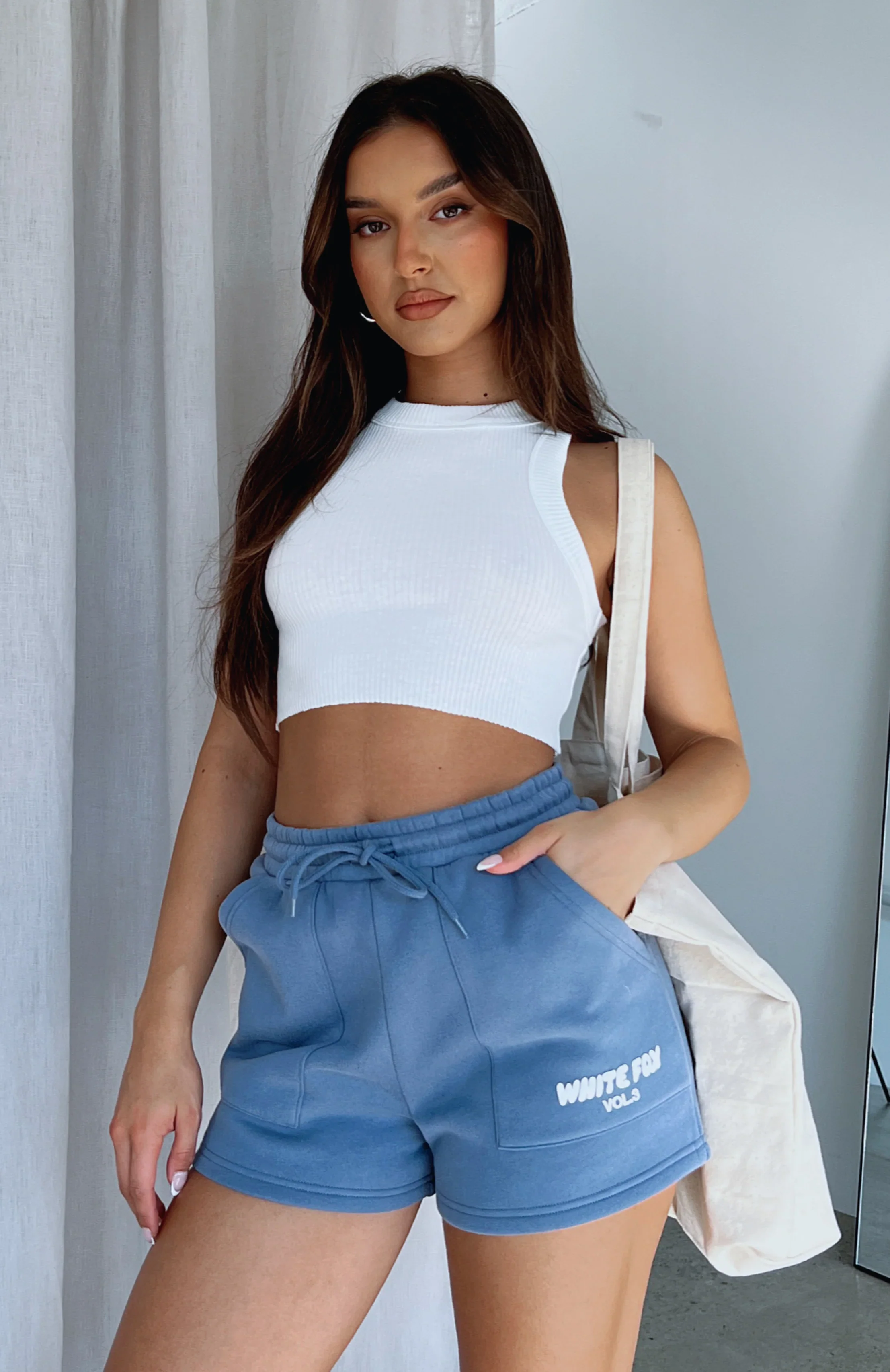 Offstage Lounge Shorts Ocean - luluinthesky