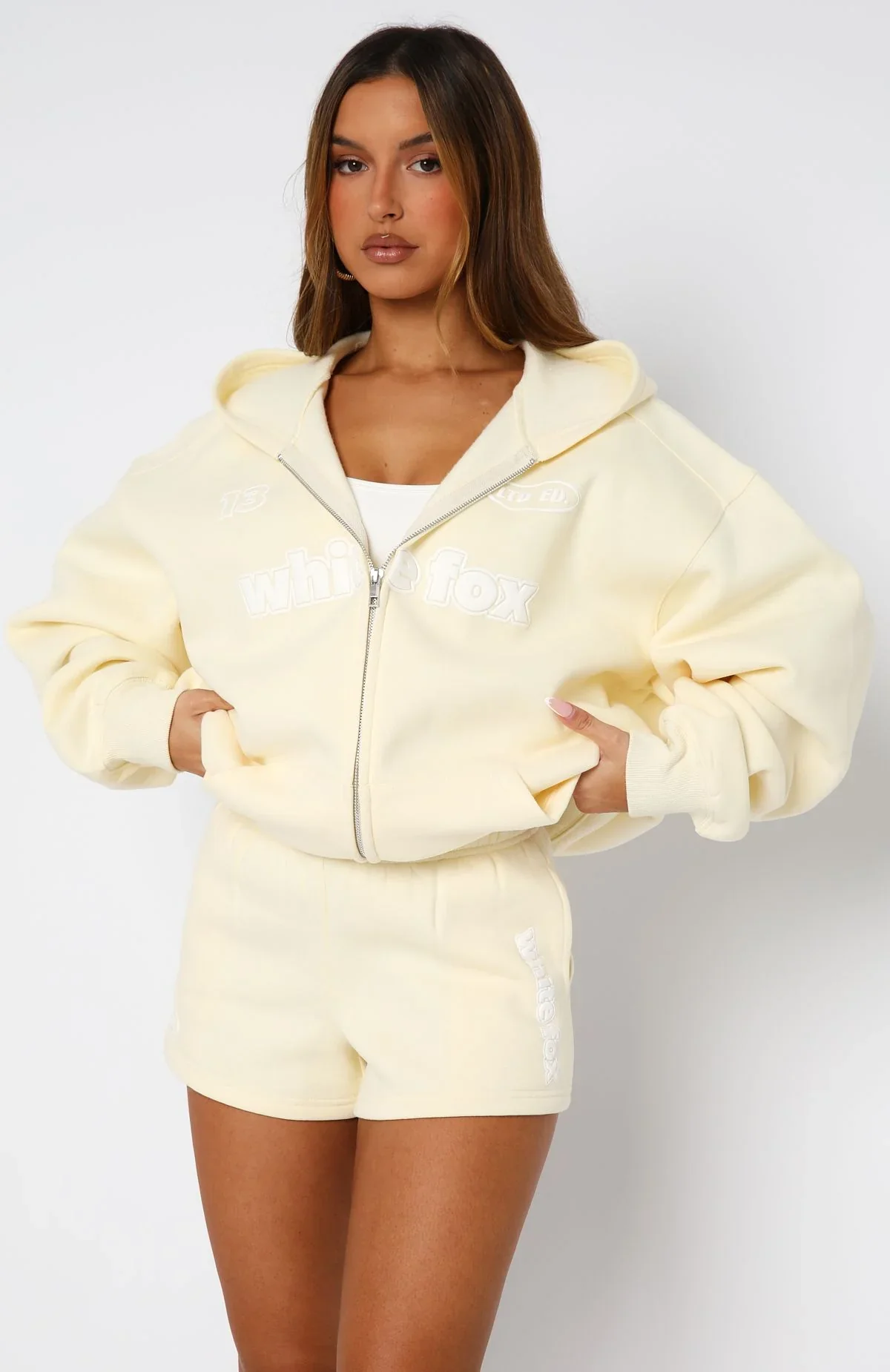 Ready To Go Lounge Shorts Lemon - luluinthesky