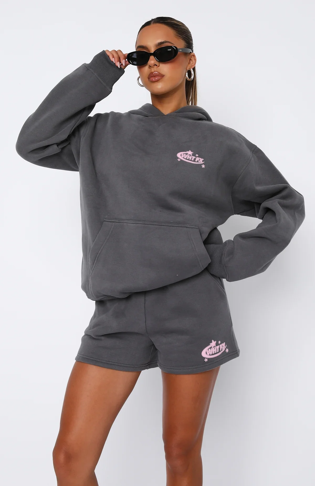 The Main Star Oversized Hoodie Volcanic - luluinthesky