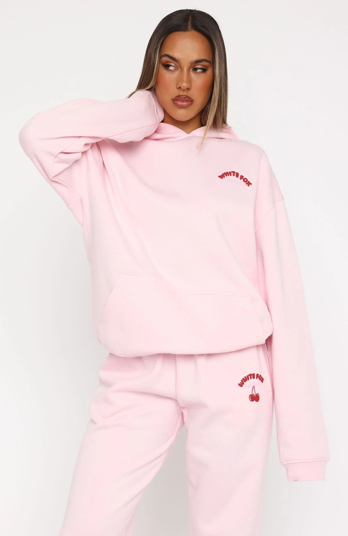 Love Me Tender Oversized Hoodie Pink - luluinthesky