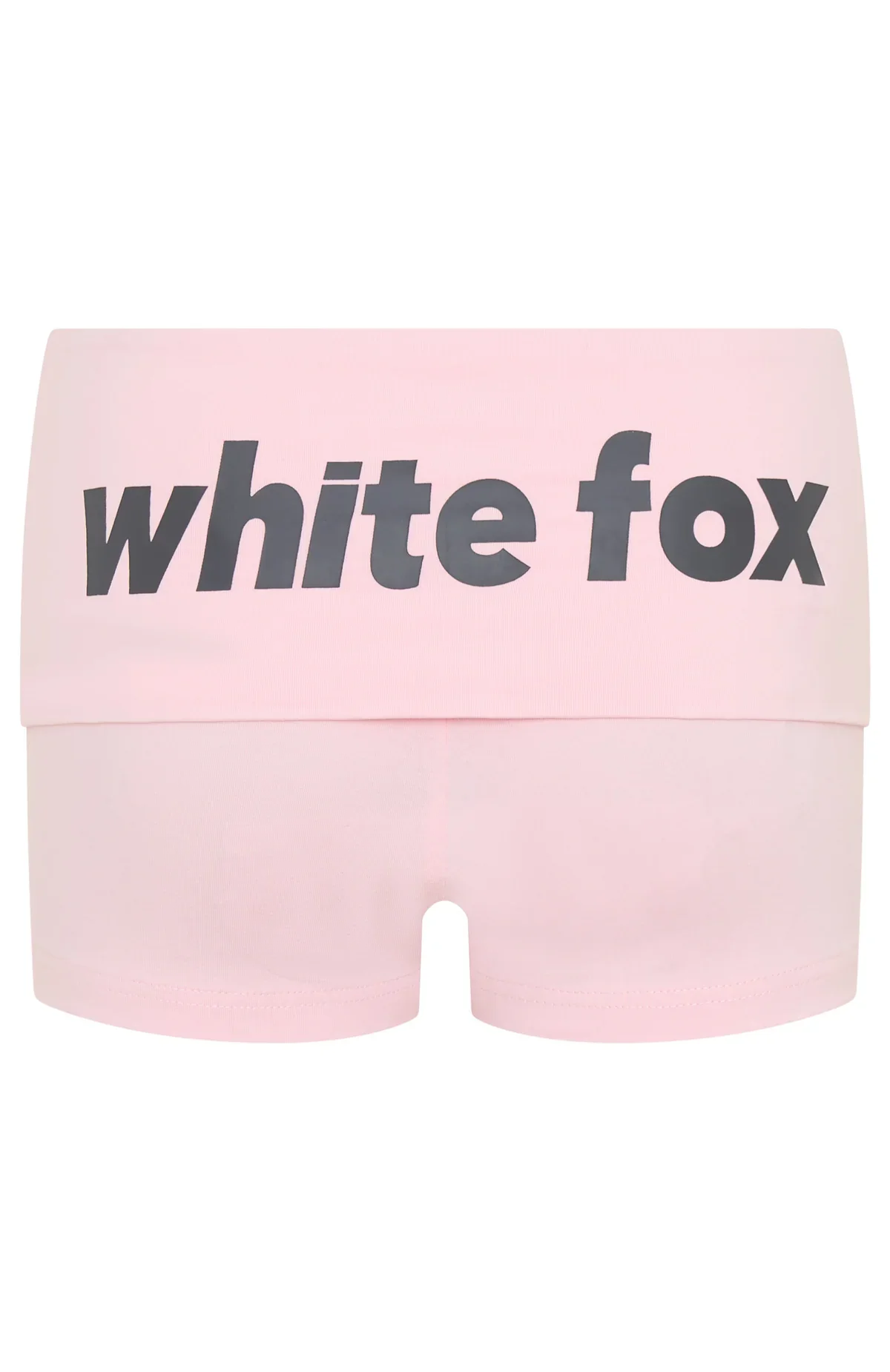 From The Archives Gigi Fold Over Booty Shorts Pink - luluinthesky