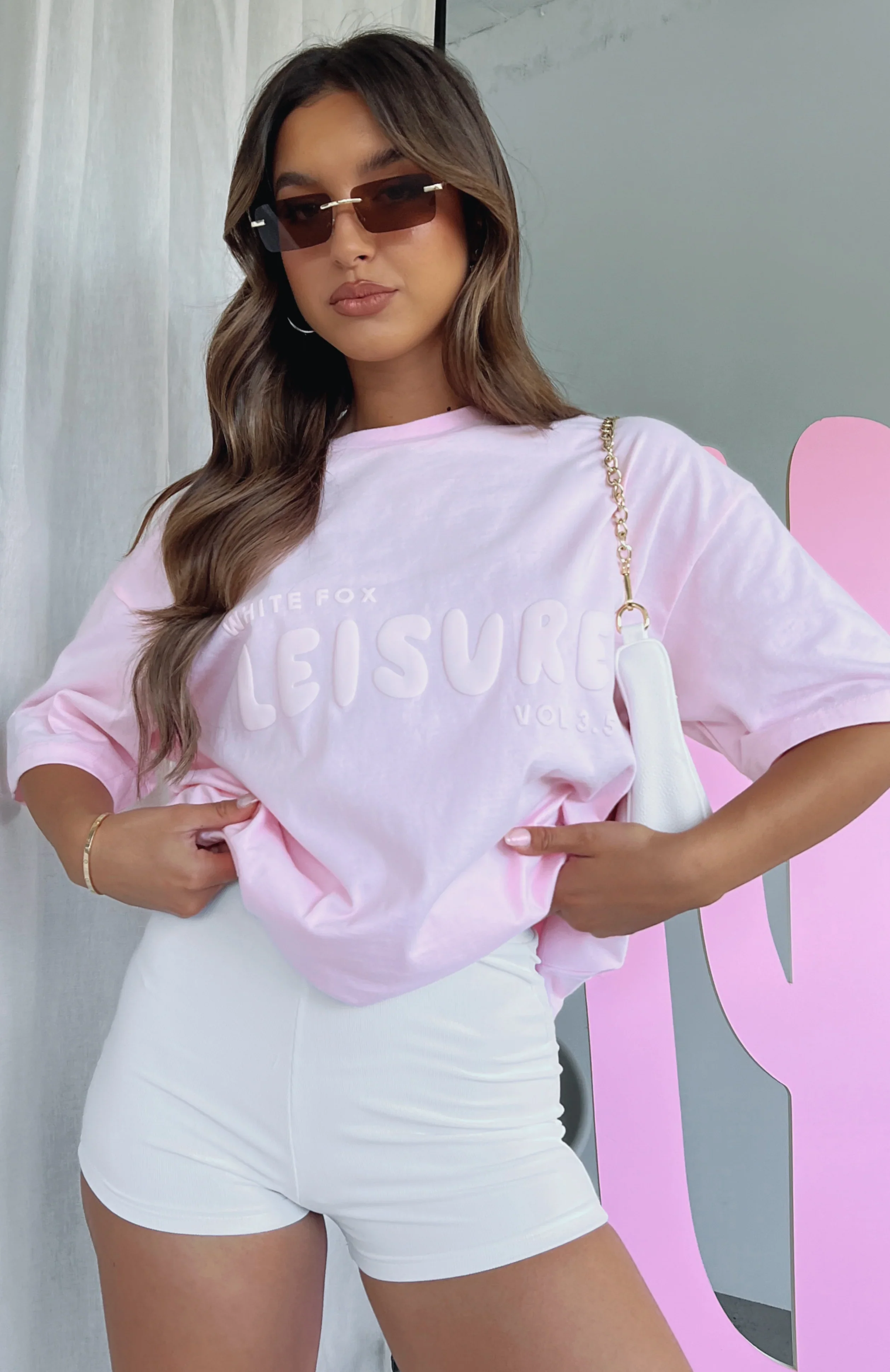 Leisure Series Oversized Tee Posy - luluinthesky