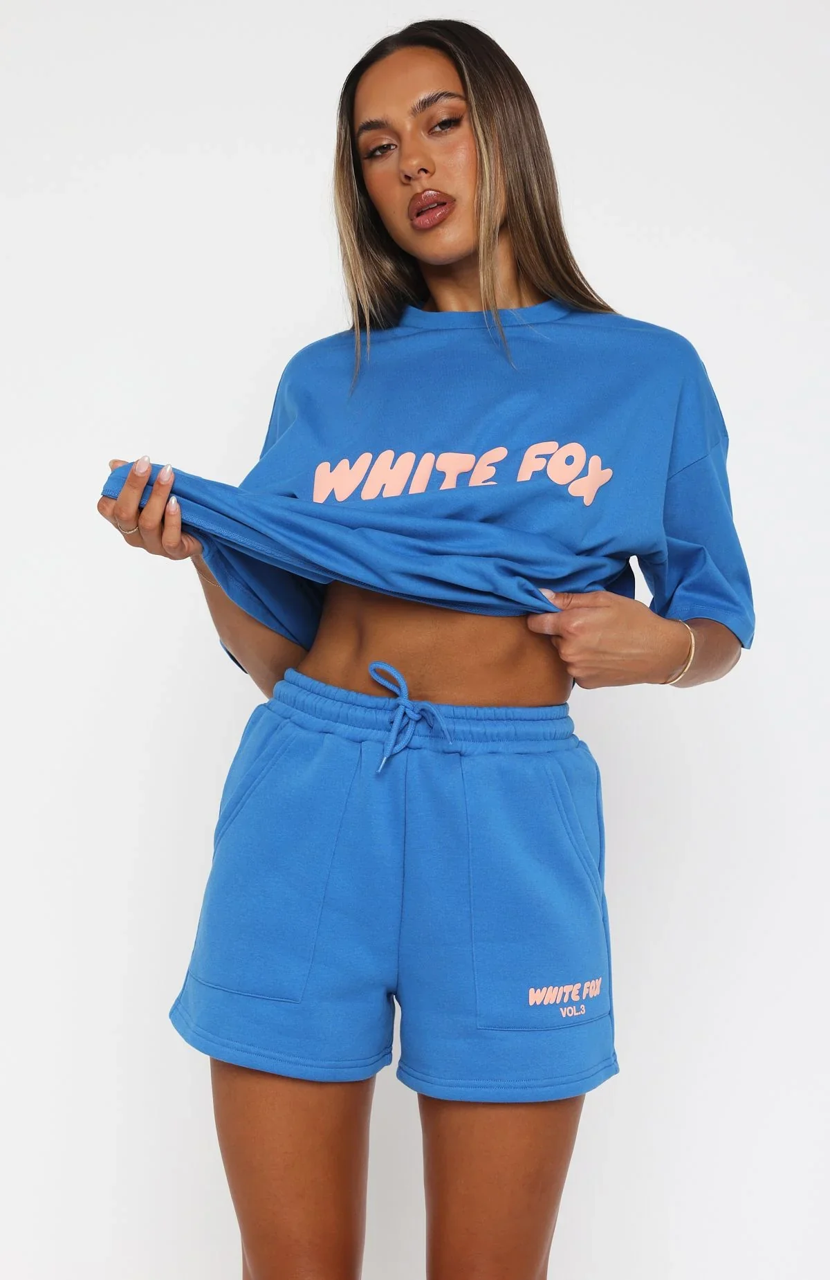 Offstage Lounge Shorts Azure - luluinthesky