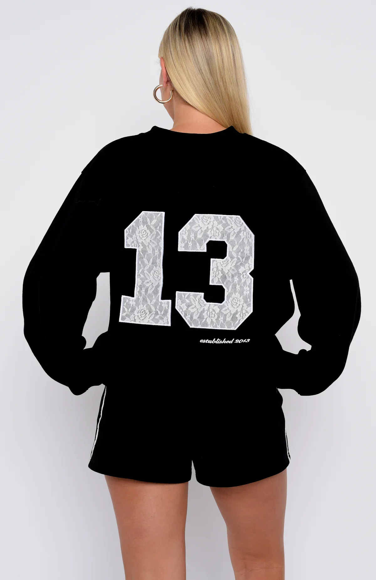 Gave You Everything Oversized Sweater Black - luluinthesky