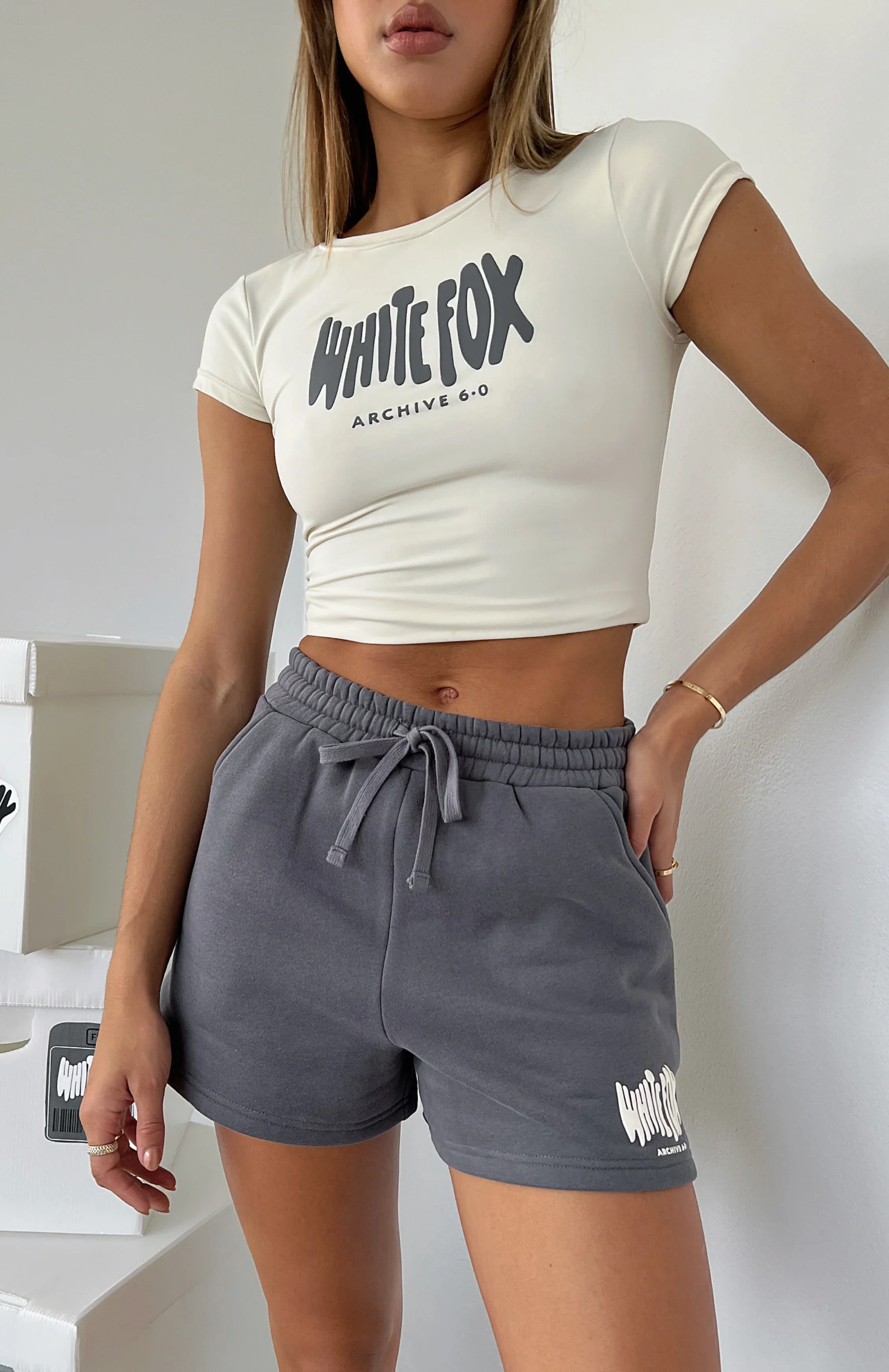 Archive 6.0 Lounge Shorts Ash - luluinthesky