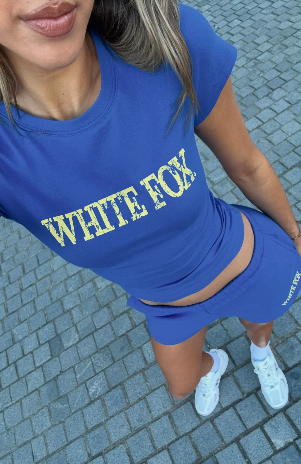 Brand New Start Baby Tee Electric Blue - luluinthesky