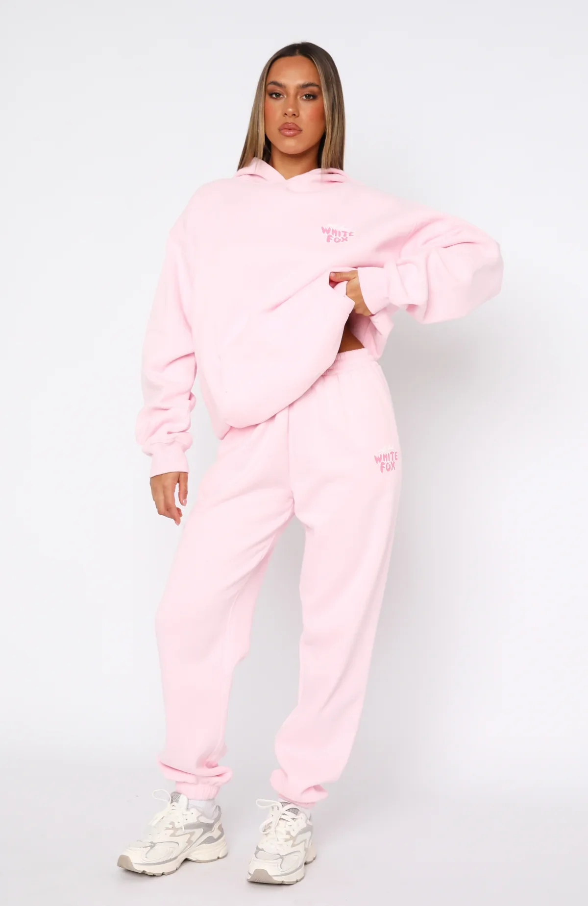 With Love Always Sweatpants Baby Pink - luluinthesky