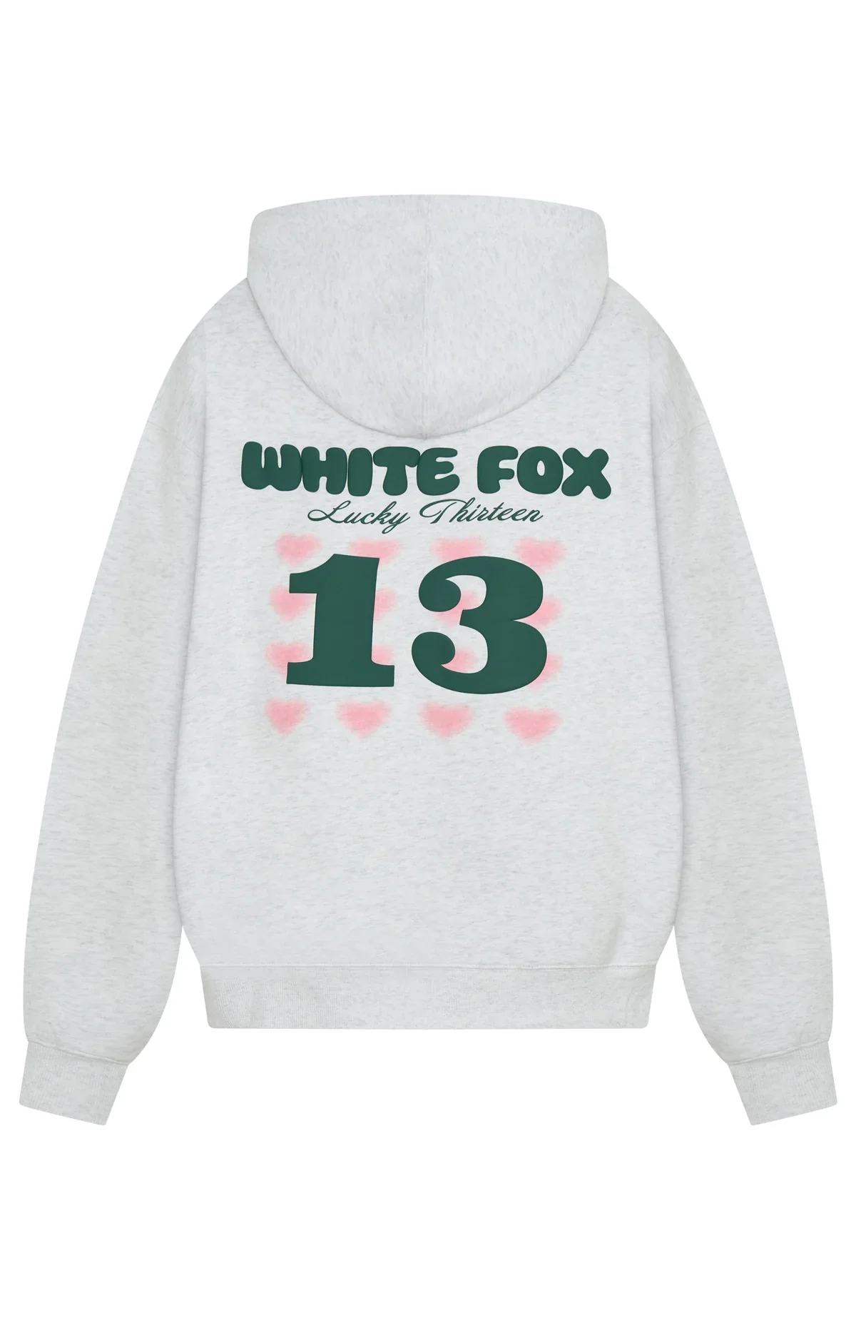 Lucky Thirteen Charise Zip Front Hoodie Grey Marle - luluinthesky