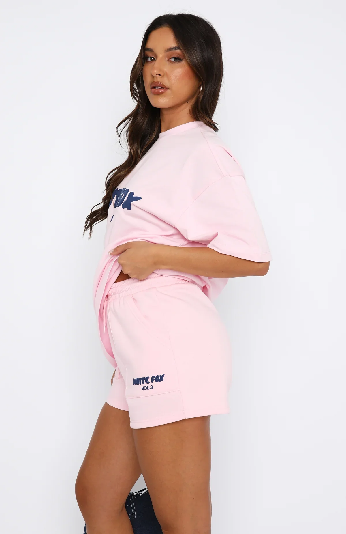 Offstage Oversized Tee Posy Pink - luluinthesky