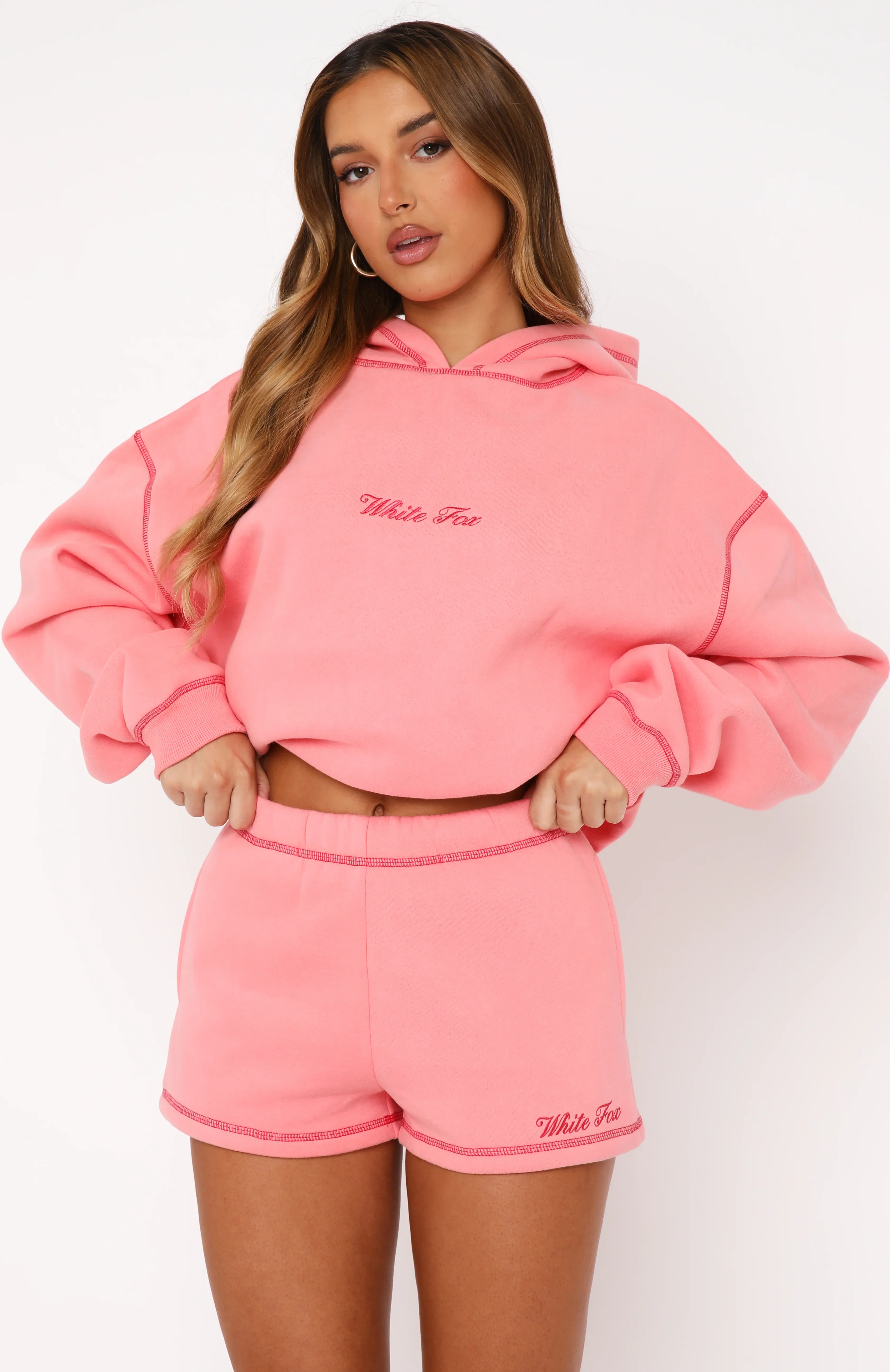 Instant Attraction Lounge Shorts Melon - luluinthesky