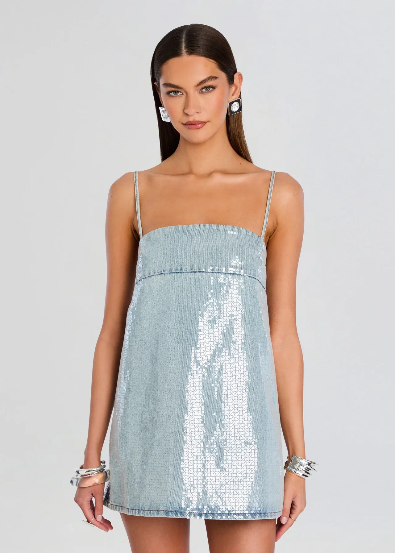 Nadiya Denim Dress - luluinthesky