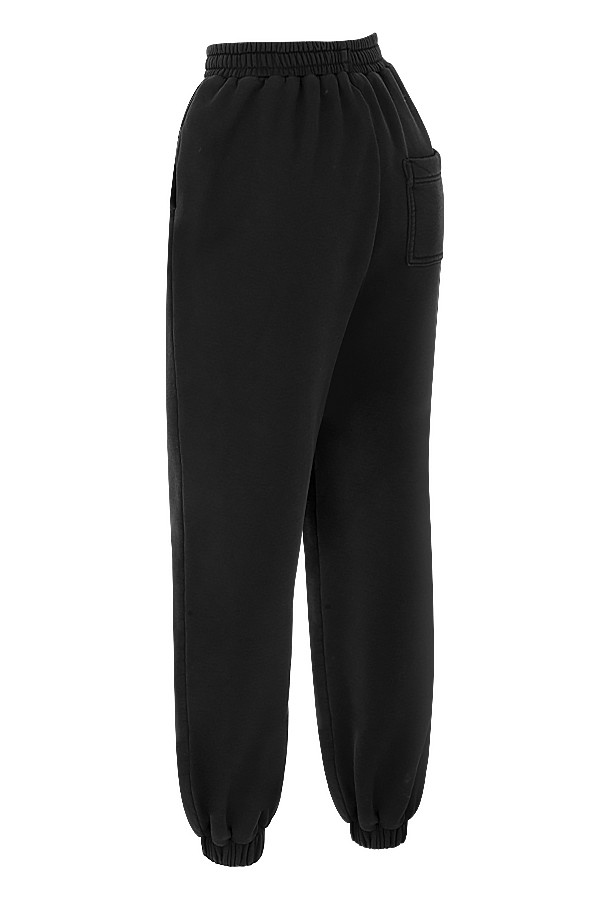Sky Ink Fleece Back Jogging Trouser - luluinthesky