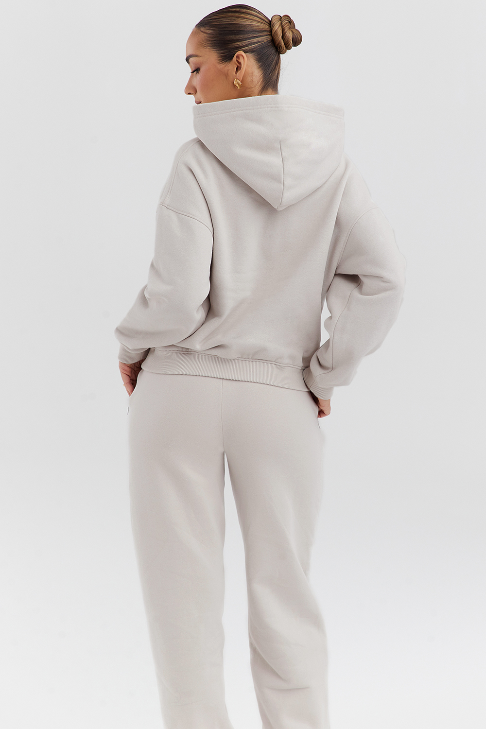 Muse Cloud Cotton Fleece-Back Hoodie - luluinthesky