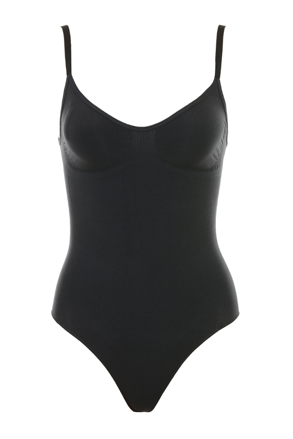 Sculpting Full Brief Bodysuit Ink - luluinthesky