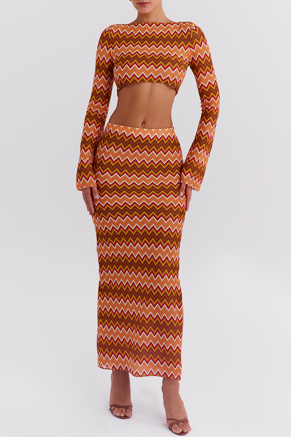 Mistress Rocks Multicolour Knit Maxi Skirt - SALE - luluinthesky