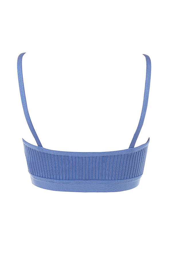 Evie Azure Bandage Bralette - luluinthesky