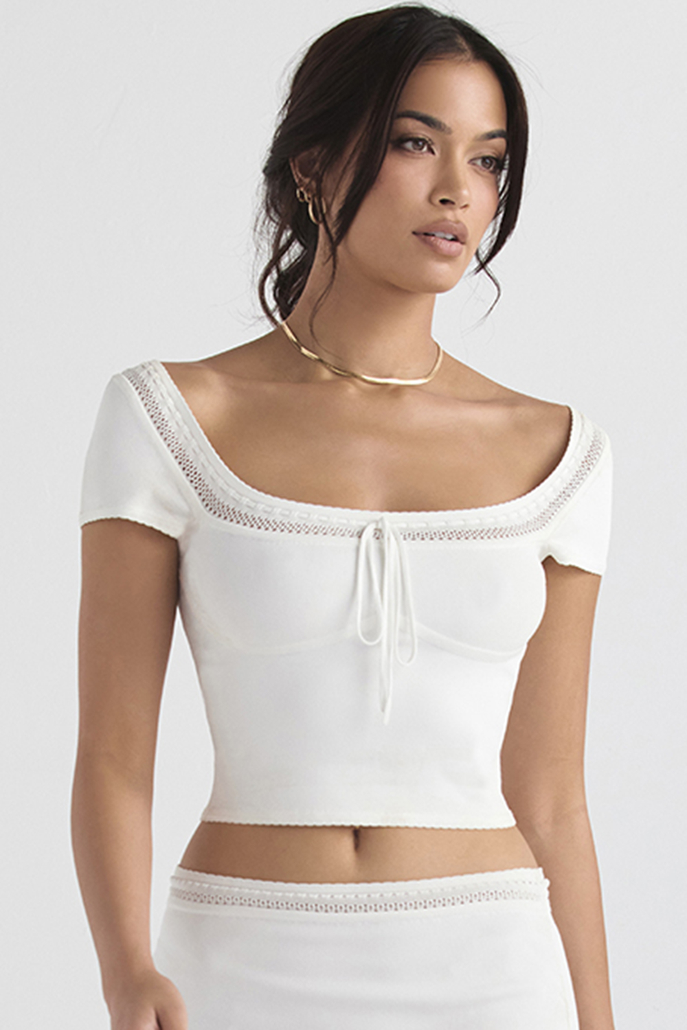 Nola Ivory Dainty Knit Top - luluinthesky