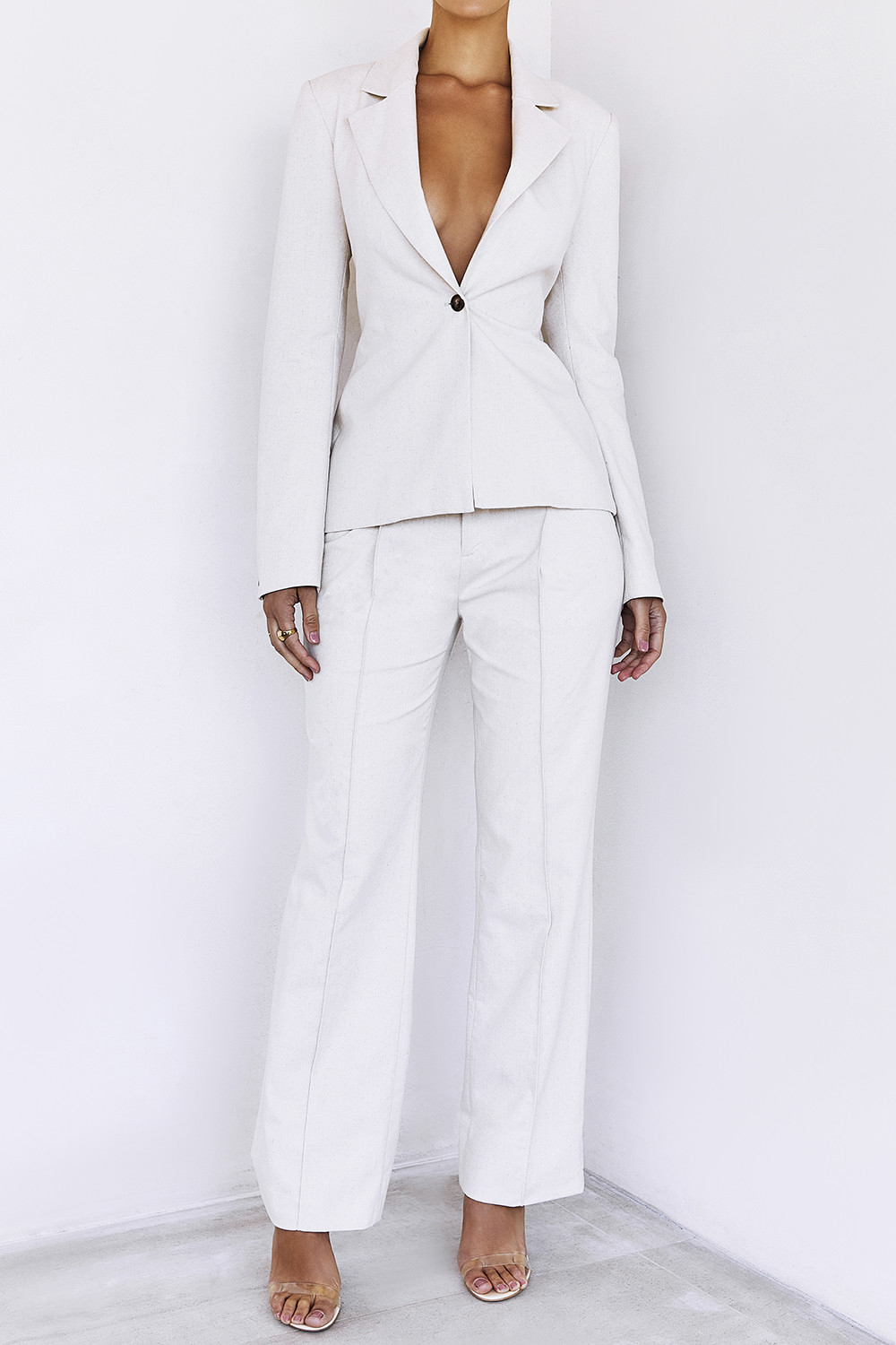 CascadeMistress Rocks  Beige Loose Fit Trousers - SALE - luluinthesky