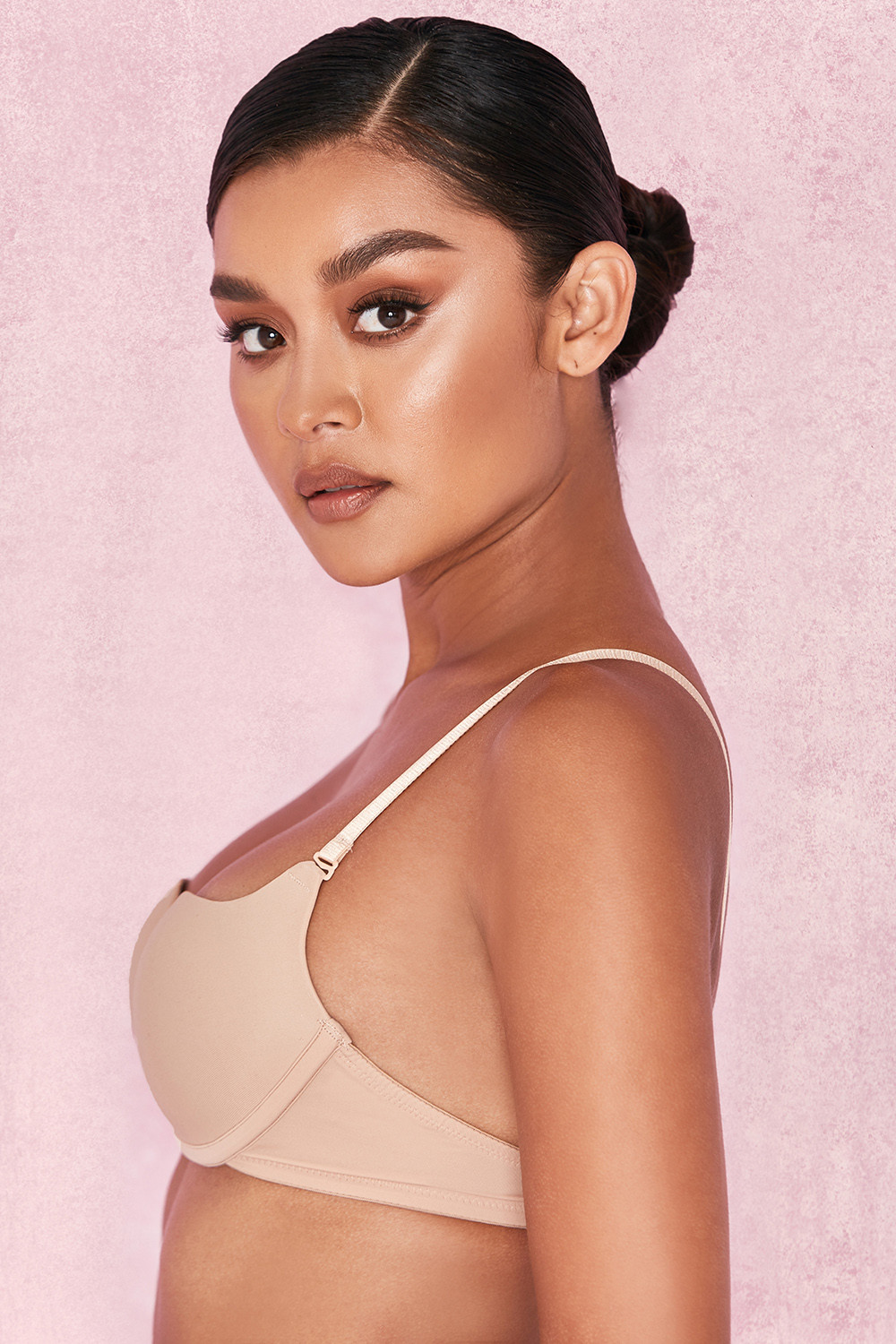 U Bra Multi Position Adjustable Bra - Beige - luluinthesky