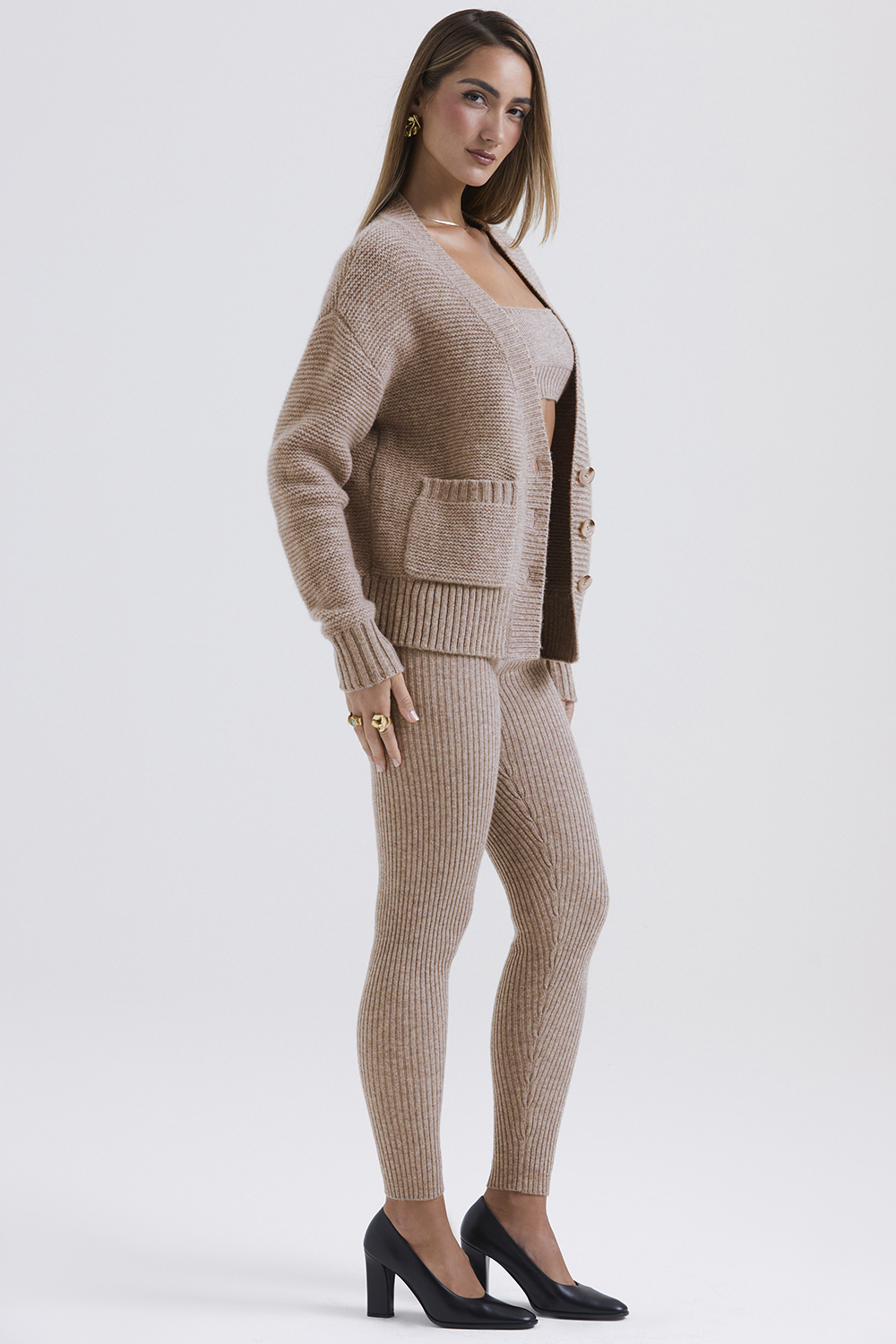 Rosmina Barley Natural Wool Leggings - SALE - luluinthesky