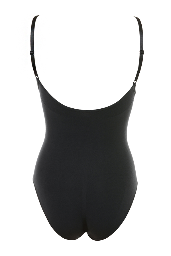 Sculpting Full Brief Bodysuit Ink - luluinthesky