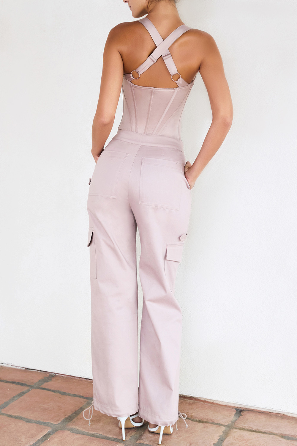 BrigadeMistress Rocks  Stone Loose Fit Cargo Trousers - SALE - luluinthesky