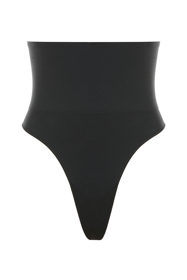 Sculpting High Waist Thong Ink - luluinthesky
