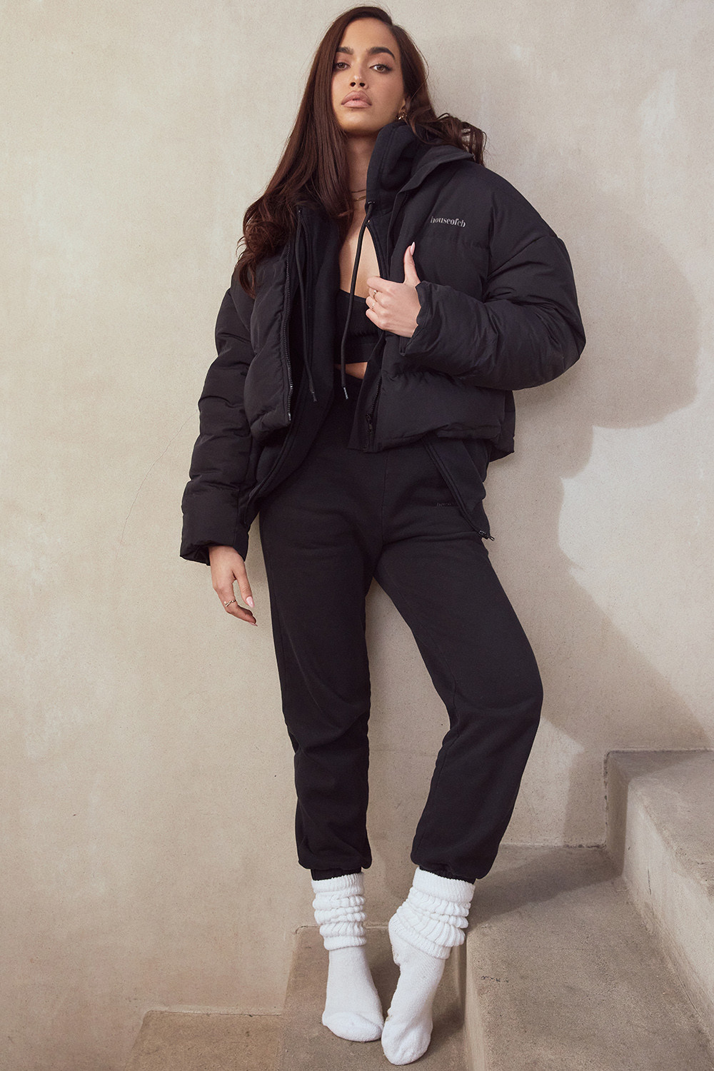 Sky Ink Fleece Back Jogging Trouser - luluinthesky